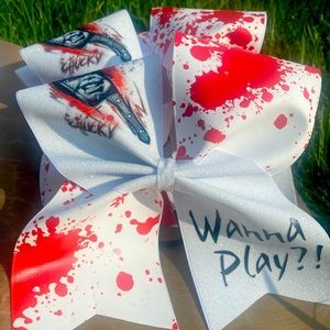 Chucky cheer bow